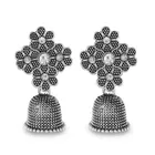 Oxidised Silver Earrings for Women & Girls 