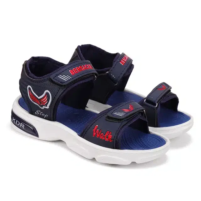 Bersache Sandals for Kids (Navy Blue, 5 )