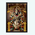 Polyester Photo Frame (Black, 5x7 inches)