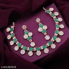 Alloy Necklace with Earrings for Women 