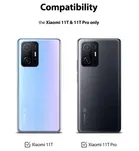 Silicone Mobile Back Cover for MI 11T Pro 5G 