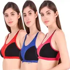 Cotton Blend Non Padded Bra for Women 