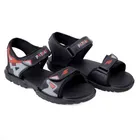 Sandals for Men (Red & Black, 6)