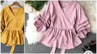 Polycotton Solid Top for Women, Yellow & Pink, Pack of 2 