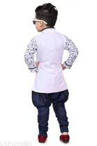 Cotton Blend Sherwani for Boys 