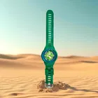 Silicone Strap Round Analog Watch for Men 