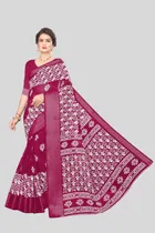 Cotton Printed Saree for Women 