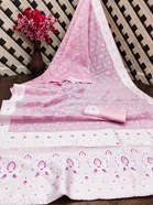 Cotton Zari Woven Saree for Women 