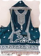 Embroidered Unstitched Suit for Women 