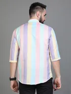 Cotton Blend Printed Kurta for Men 