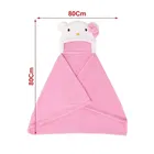 Brandon Baby Hood Towel Hello Kitty Pink 80x80 cm