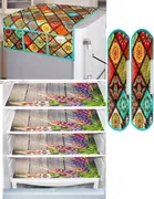 Knit 7 Pcs Fridge Cover Set 
