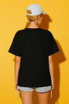 Round Neck Printed T-Shirt for Women 
