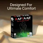 Raftaar Dotted Condoms Extra 1500+ Dotted 2 Chocolate, 2 Cool Mint 