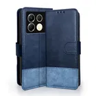 Artificial Leather Mobile Flip Cover for Infinix Note 40 Pro 5G 