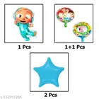 Coco Melon Theme 1st Happy Birthday Decoration Items For Girls, Multicolor, Pack of 112