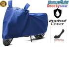 Polyester Two Wheeler Cover, Blue