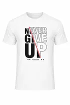 Chest Print Polycotton T-Shirts for Men, White 