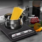 Immutable 2000 W crystal Tiles Induction Cooktop Push Button  