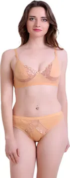 Cotton Blend Lingerie Set for Women 