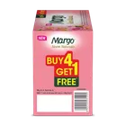 मार्गो नीम नैचुरल्स आलमंड ऑइल & रोज सोप 5X100 g 