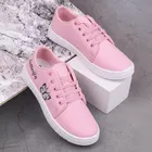 Sneakers for Women, Pink & White 