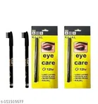 Eyebrow Pencil (2 Pcs) with 2 Pcs ADS Kajal (Set of 2)