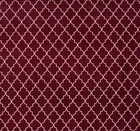Arch Fab Maroon Abstract Double Bedsheet 88X90 Inch