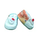 Cotton Solid Booties for Toddler (Multicolor, 0-6 Months)