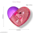 Heart Shape Lip Gloss, Multicolor, Pack of 1