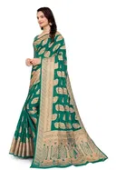 Organza Zari Woven Saree for Women 