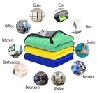 Microfiber Cloths for Vehicles Cleaning, Multicolour, Pack of 2