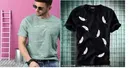 Round Neck Printed T-Shirt for Men 