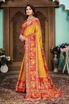Silk Printed Saree for Women 