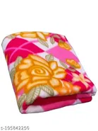 Fleece Blanket (Multicolor, 86x56 inches)