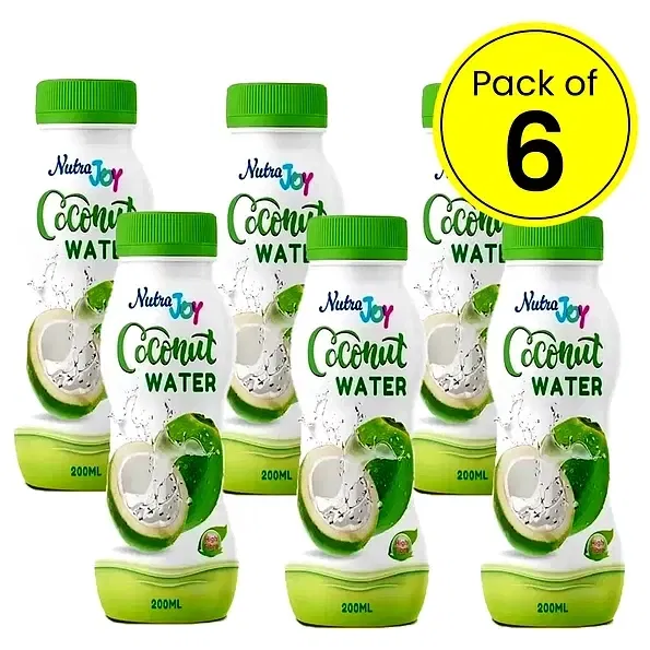 न्युट्राजॉय कोकोनट वाटर 6X200 ml (पैक ऑफ़ 6)