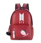 Combo of BTS Printed PU Backpacks for Women & Girls 