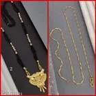 Alloy Mangalsutra with Chain for Women 