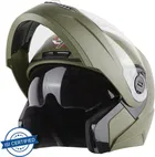 Steelbird SBA-7 7Wings ISI Certified Flip-Up Helmet for Men and Women Motorbike Helmet 
