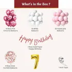 7th Happy Birthday Balloon Decoration Kit, Multicolor, Pack Of 57