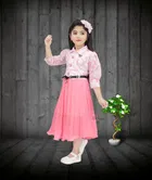 Cotton Blend Frock for Girls 
