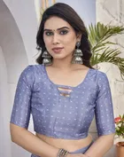 Chiffon Printed Saree for Women 