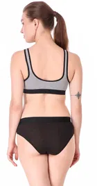 Cotton Blend Lingerie Set for Women 