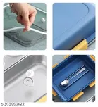 3-Compartment Stainless Steel Insulated Tiffin Box 