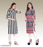Crepe Kurtis for Women 