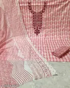 Cotton Printed Unstitched Dress Material for Women 