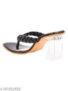 Shoetopia Black Size IND-6 Sandals