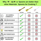 Wooden kitchen Spatula Set of 7