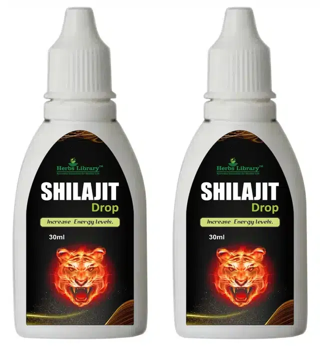 Nutrocopia Ayurvedic Shilajit Drops (Pack of 2, 30 ml)