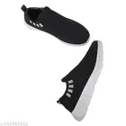 Slip-On Sports Shoes for Men ,Black 